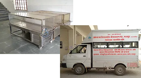 AC Taboot and Hearse Van