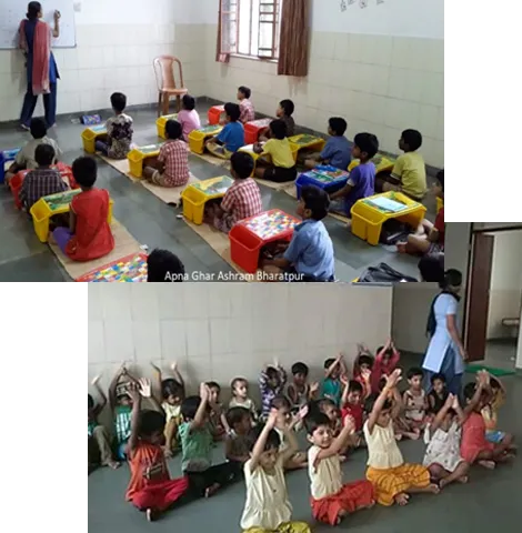 Education at Apna Ghar